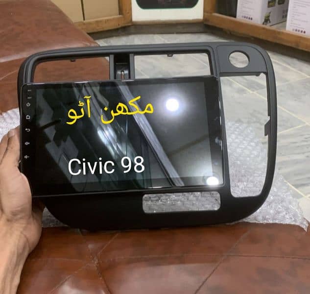 Honda City 2003 05 08 Android panel (free delivery All PAKISTAN) 17