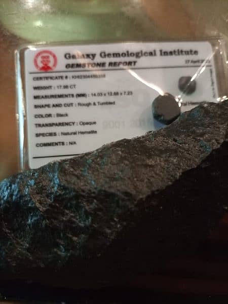 Natural Hematite Gemstone 1