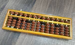 13 digit reset button abacus 0