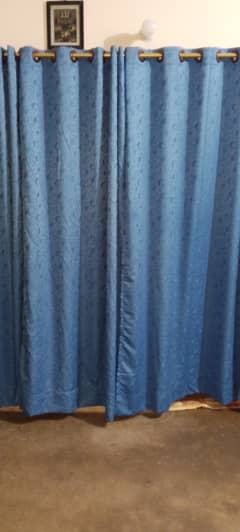 per piece price Pardy/ Dubai blue curtains