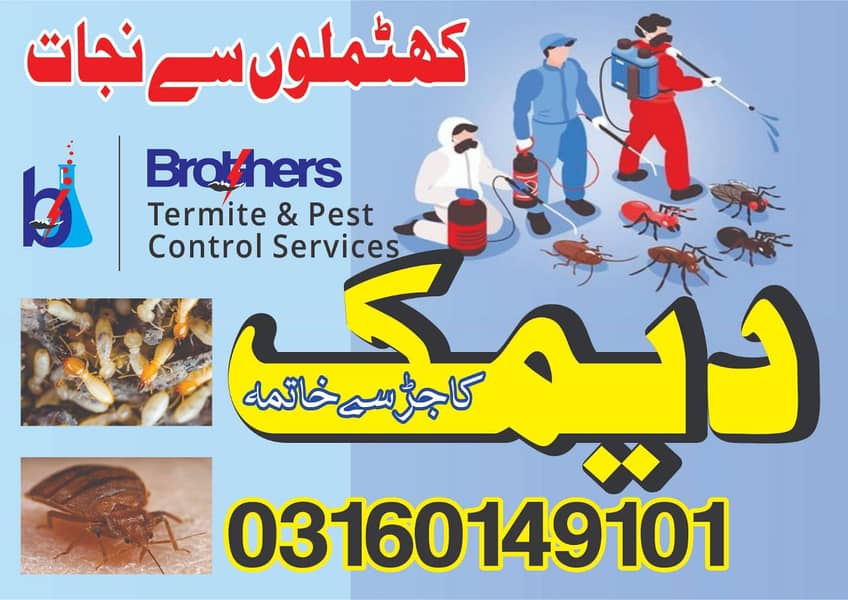 Fumigation/termite/pest control/Deemak control /cockroach spray 2