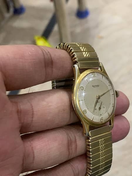 Vintage Rotary swiss manual winding watch better than rado-tissot 3