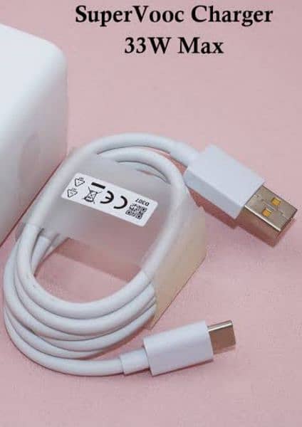 oppo super vooc charger 33w with original cable 1
