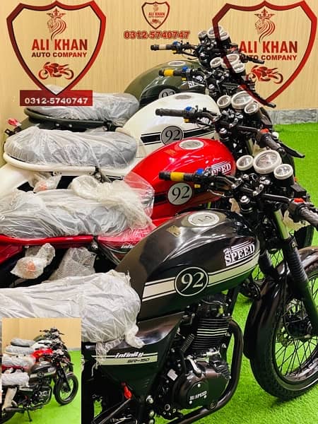 HI SPEED INFINITY 150cc 150 BULLET CAFERACER ROYAL ENFIELD AKAC ...