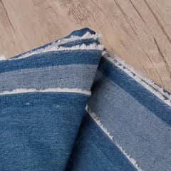 Jeans Denim Cloth Unstitch Fabric Stretchable and Non Stretchable