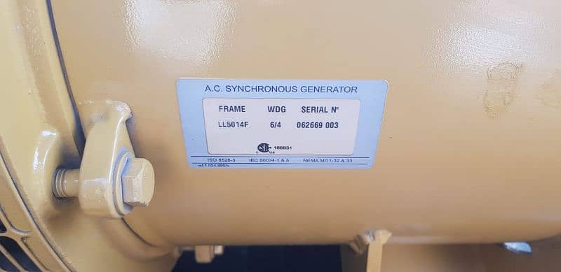 Caterpillar Generator 220kva 12