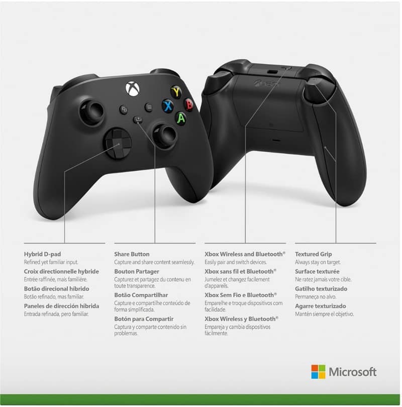 Microsoft - Xbox Wireless Controller for Xbox Series X, Xbox Series S, 4