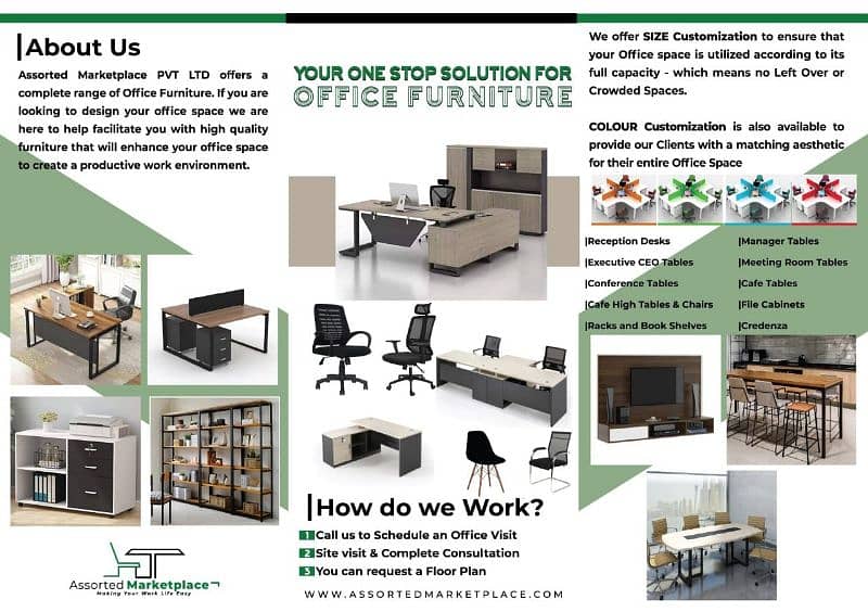 Office Furniture, Executive Table ,Workstation , 2