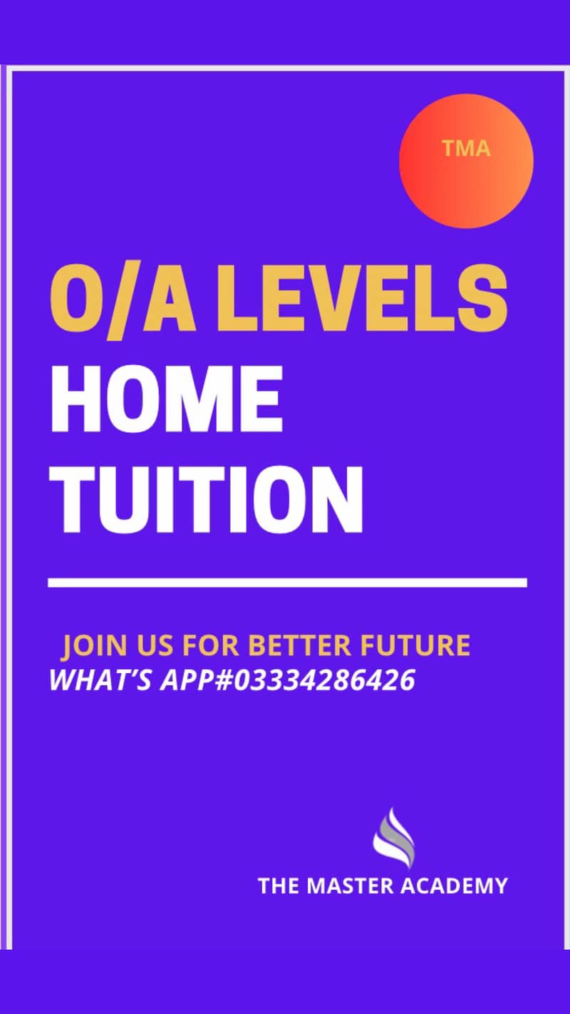 The Master Academy ( O/A level ) Tuition provider 3