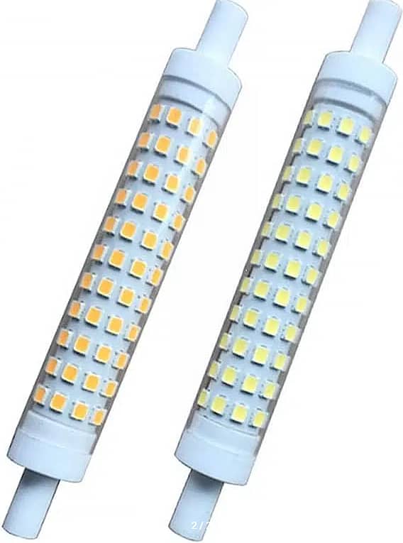 LED Light, 2PCS 10W LED Ceramic R7S 220V Clear Cover s1320 u35 1