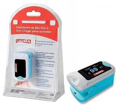 GIMA Oxy-3 Portable Finger Pulse Oximeter Measures Blood s1325 x83