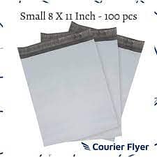 Flyer Bags With Address Pocket 8 X 11 Inches (100 Pcs)10 X 11/12X16