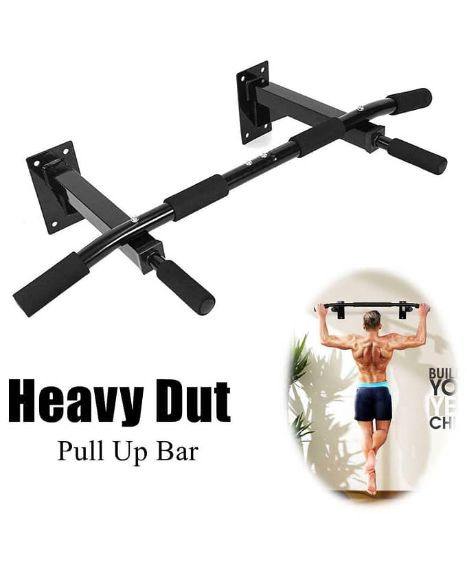 Wall Mounted Pull Up Bar For Home Exercise Price in Pak 03020062817 0