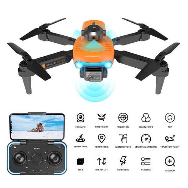 4k HD Dual Wifi professional Drone Camera 03020062817 3