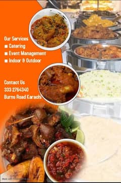 Barat/Valima/Mehandi/PartyAll Events Best Catering Service in karachi