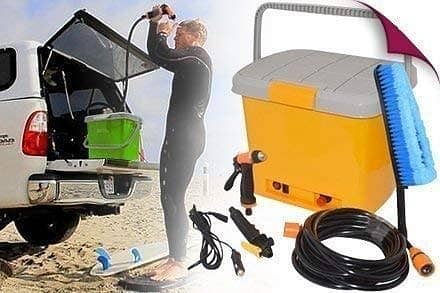 Portable 12V DC Electric Pressure Washer, Car Washer 03020062817 2