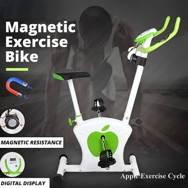 Magnetic Apple Exercise Bike 03020062817 0
