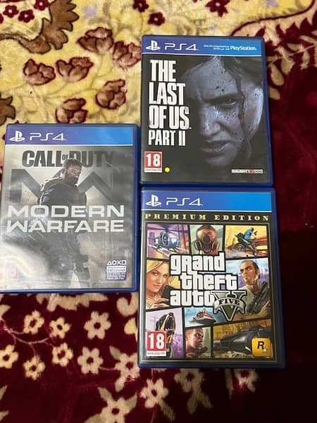 1 TB PS4 SLIM and 4 Games 2