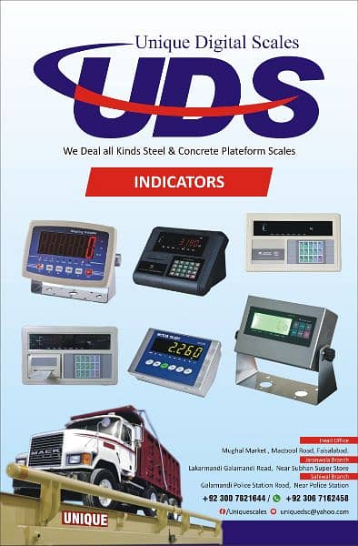 truck scale,weighing scale,load cell,load cell in pakistan,indicator 7