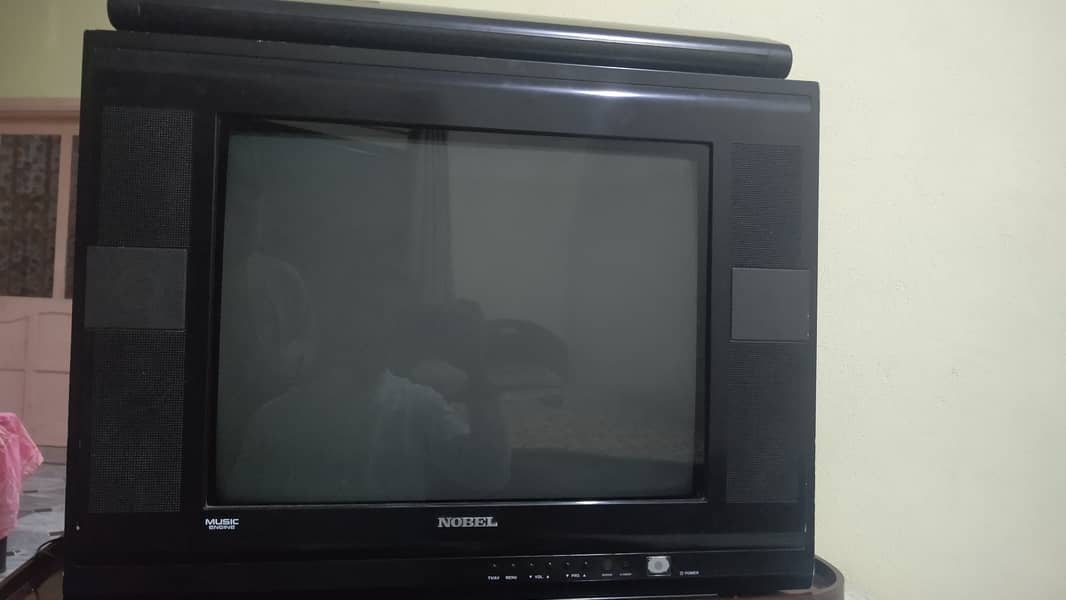 Japanese Television + speaker with box 0