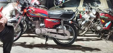 Honda 125 2018 sirf 6000km genuine chala Antique bike for Honda lovers