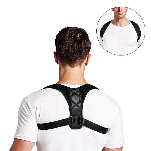 Posture Corrector Adjustable Back Shoulder Support Correction Belt 1