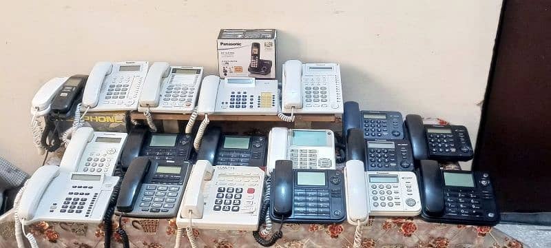 Landline Telephone set and Cordless 2