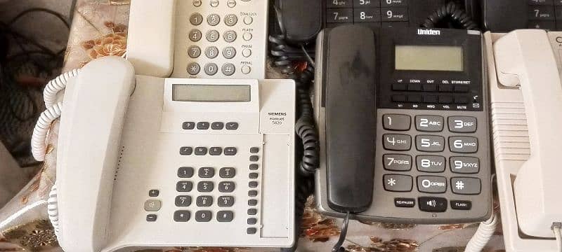 Landline Telephone set and Cordless 7
