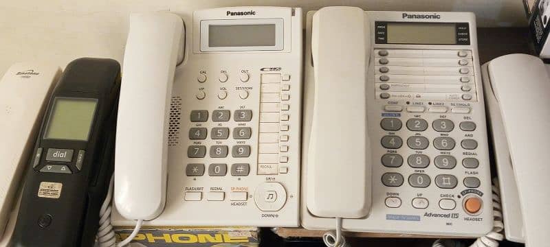 Landline Telephone set and Cordless 8
