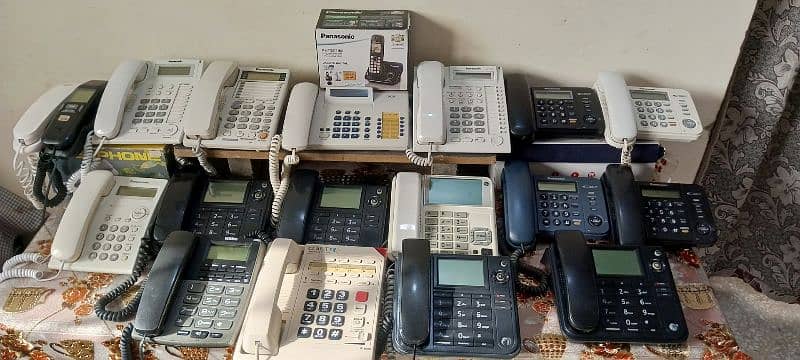 Landline Telephone set and Cordless 13