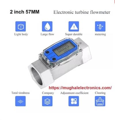 2 inch Digital Flow Meter Turbine Diesel Fuel Meter