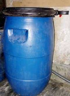 plastic drum with lock 30kg 0