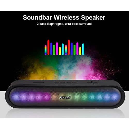 KISONLI Led 900  Portable speaker wireless bluetooth 7