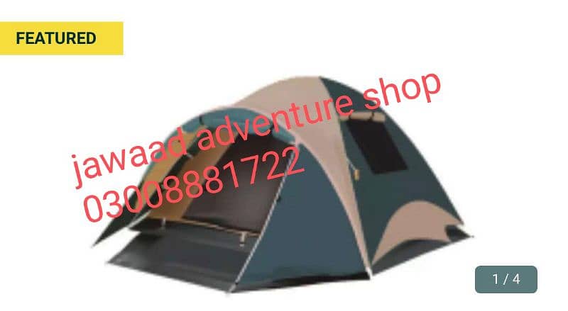 Travel top brand tent double layer 8