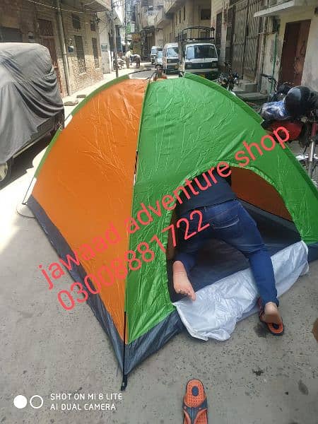 Travel top brand tent double layer 9