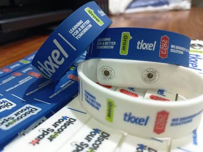 Silicon/Rubber Wristbands for Festival, Party & Events in Pakistan
