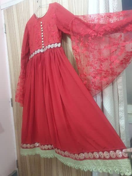 Red Turkish Frock 2