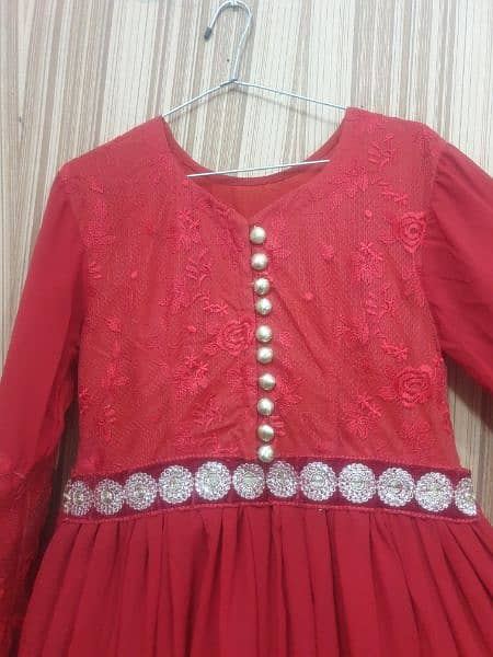 Red Turkish Frock 3