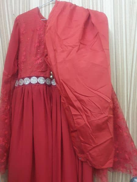 Red Turkish Frock 4