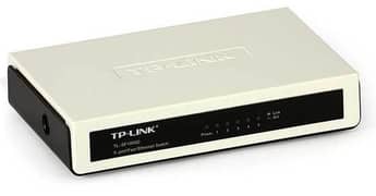 TP-Link TL-SF1005D 5-Port mini Desktop Switch with adapter only