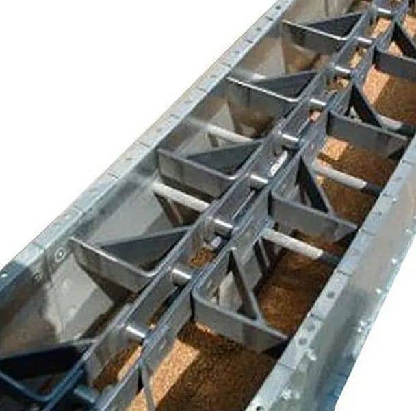 Screw conveyors, Belt Conveyors & Chain conveyors. 3