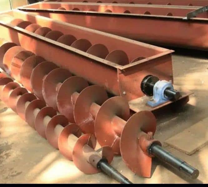 Screw conveyors, Belt Conveyors & Chain conveyors. 14