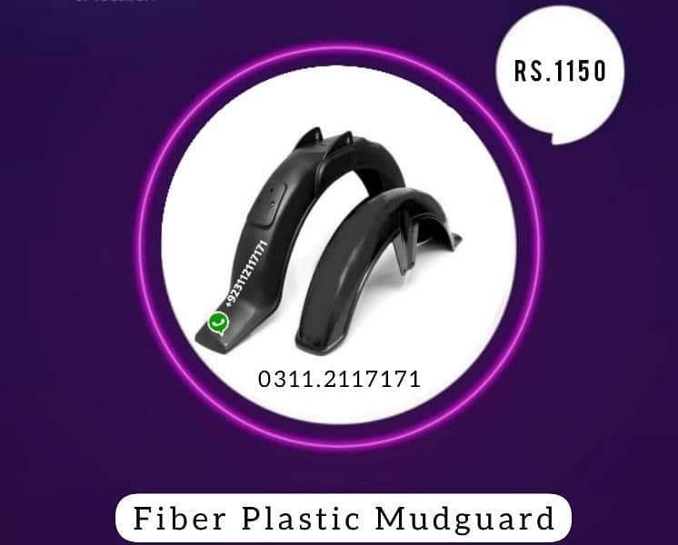 Fiber Plastic Mudguard CD70 0