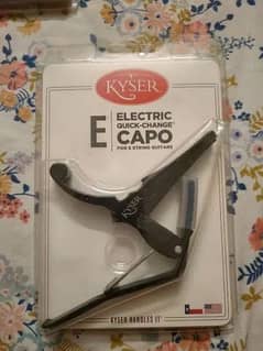KYSER Electric Quick Change Capo for Guitars (Made in U. S. A) 0