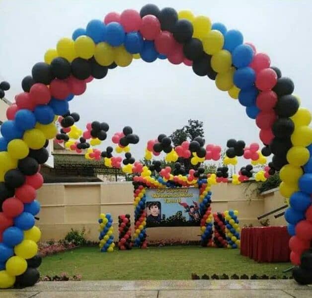 Air gate /air Clown/tallman/magic/ cartoon character/Balloon arch gate 2