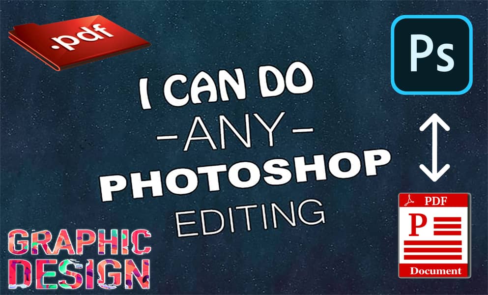 Graphic Design Edit PDF JPG screenshot scanned Photoshop Document Edit ...