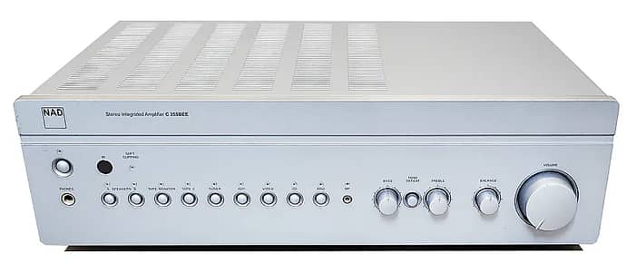 NAD C355 Stereo Integrated Amplifier and KEF Q5 Tower Speakers