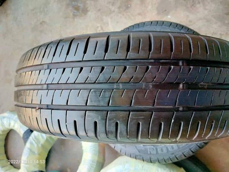 Fresh Stock Japanese recondition tyre available r12 to r15 size 2