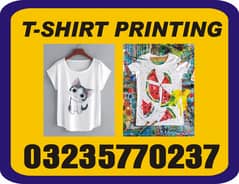 Tshirt printing - Digital printing - Screen printing - DTF printing