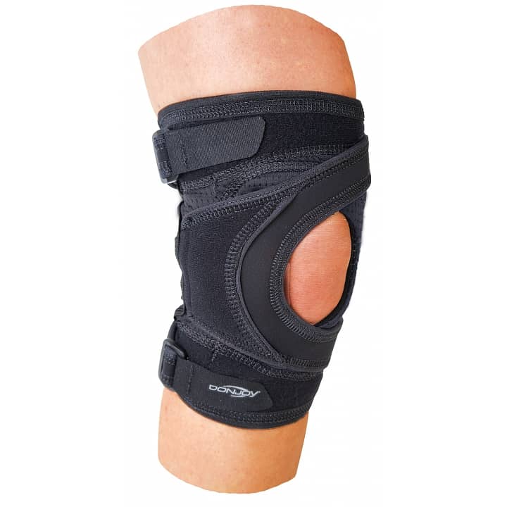 DONJOY TRU PULL LITE KNEE BRACE. IMPORTED MADE IN GERMANY. 0